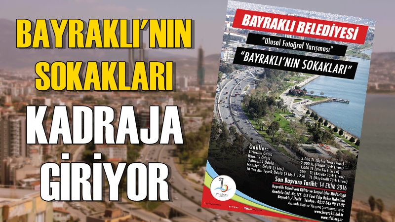 Bayraklı Belediyesi'nden Anlamlı Fotoğraf Yarışması
