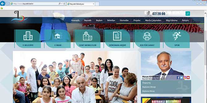 Bayraklı Belediyesi Web Sitesini Yeniledi