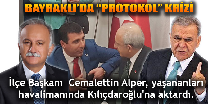 Bayraklı'da Hasan Karabağ'a ön protokolde yer verilmedi; kriz çıktı