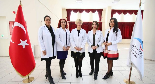 Bayraklı’da kadının adı var