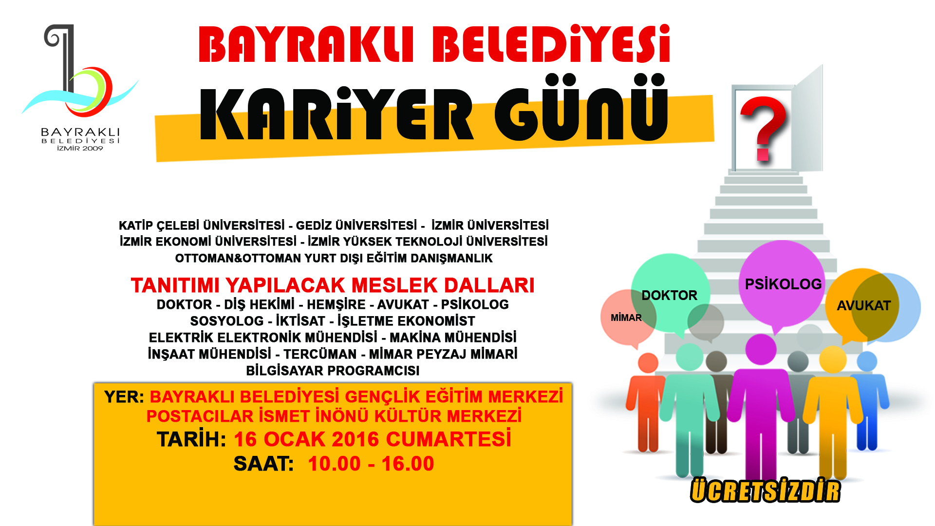 Bayraklı’da kariyer günü