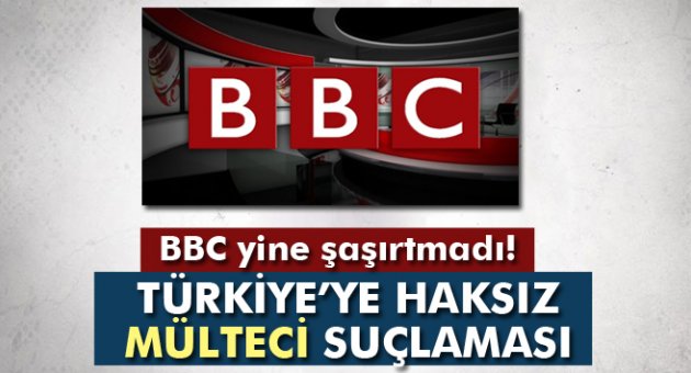 BBC yine şaşırtmadı!