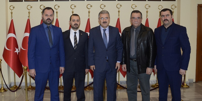 BBP’liler, Vali Ayyıldız’ın konuğu oldu