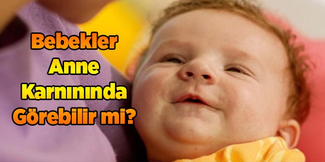 Bebekler Anne Karnınında Görebilir mi?