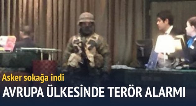 Belçika'da terör alarmı!