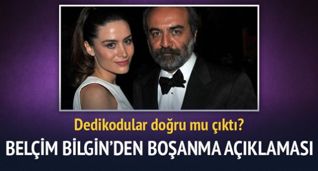 Belçim Bilgin'in boşanma açıklaması