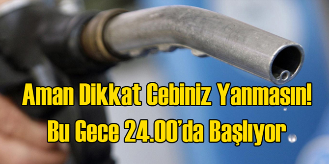 Benzinin Ardından Onun Fiyatı da Düşüyor