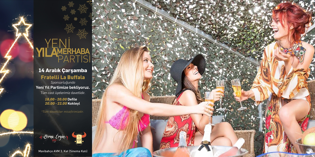 BERNA ERGİN AJANS’TAN ‘Yeni Yıla Merhaba’ Partisi