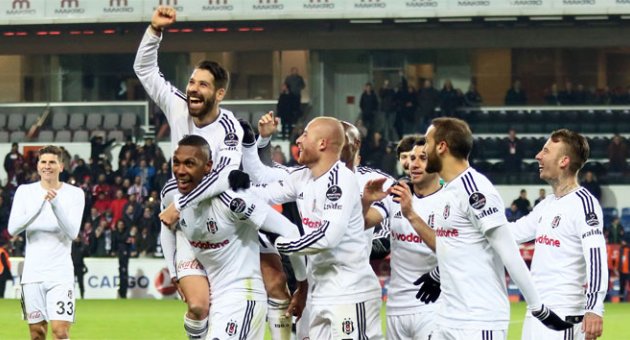 Beşiktaş beşinci viteste