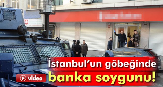 Beyoğlu&#039;nda silahlı banka soygunu