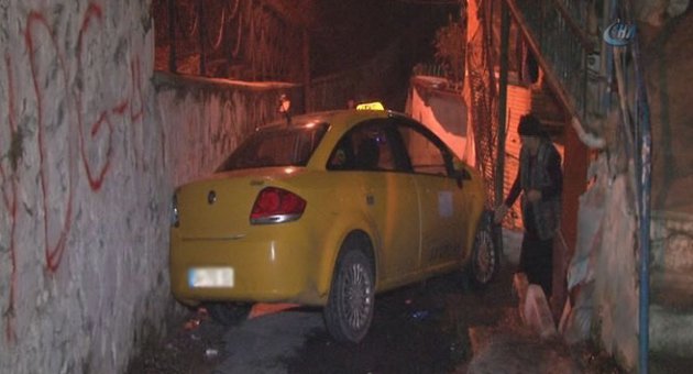 Beyoğlu’nda taksici gaspı