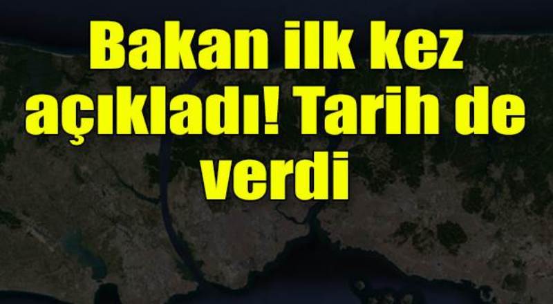 Binali Yıldırım&#039;dan Kanal İstanbul açıklaması