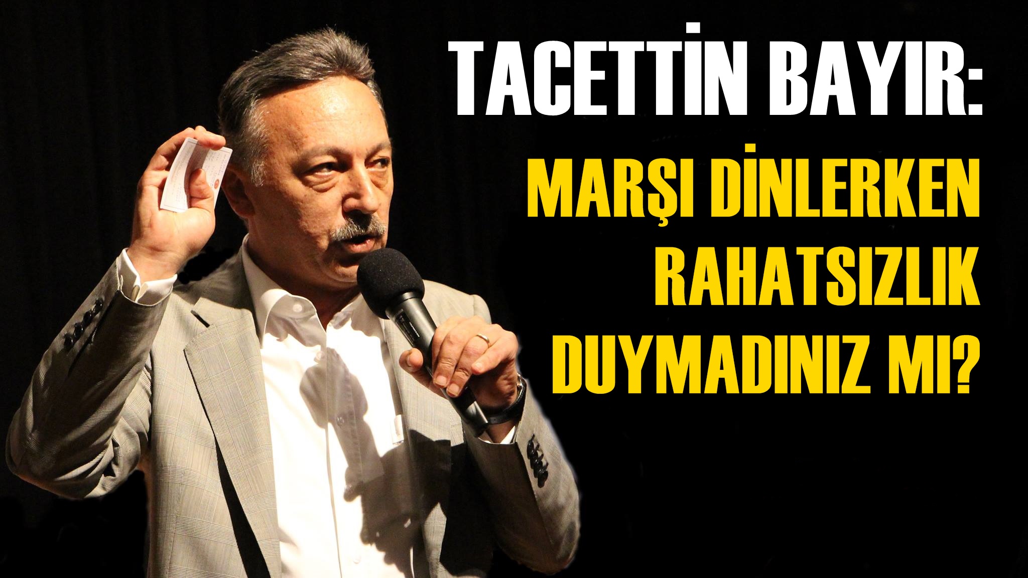 Binali Yıldırım'a Uyarlanan İzmir Marşı'na Bayır'dan Sert Tepki