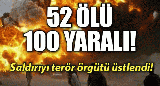 Bombalı saldırı: 52 ölü
