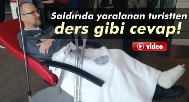 Bombalı saldırıda yaralanan Norveçli turist ülkesine döndü