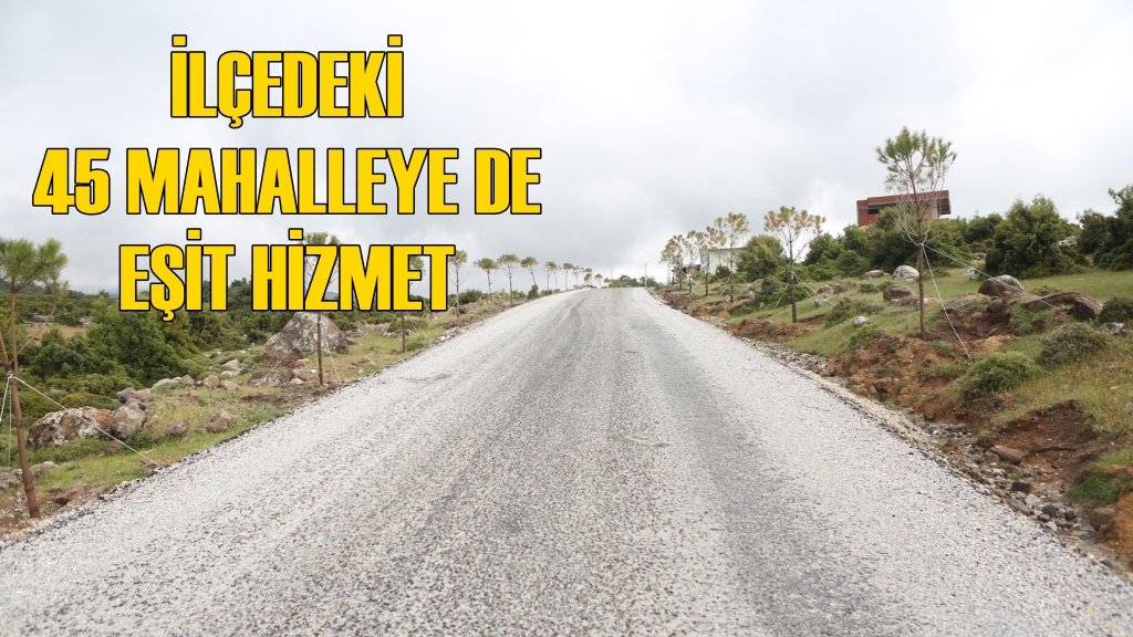 Bornova 'da 45 Mahalleye de Eşit Hizmet