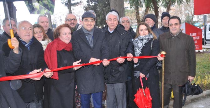Bornova’da ‘Basın Özgürlüğü Parkı’ Açıldı