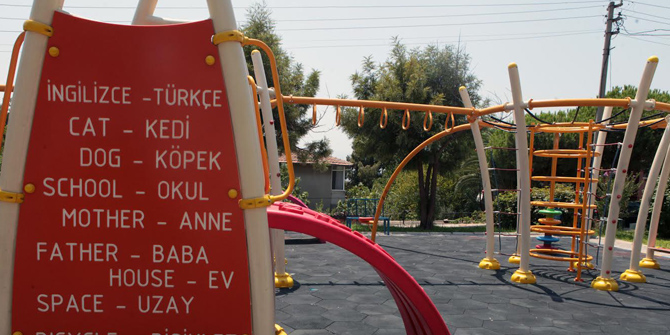 Bornova'da Çocuklara Modern Parklar