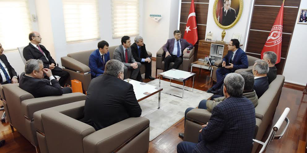 Bornova’ya kardeş ziyareti