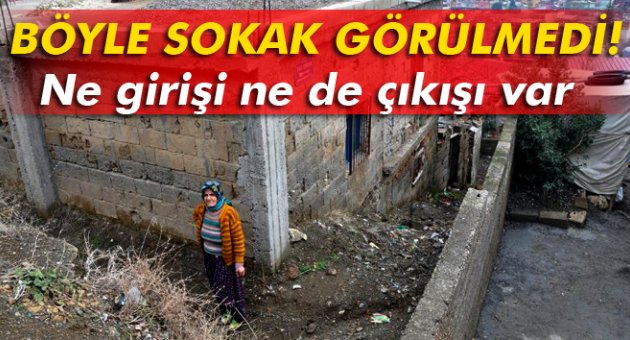 Böyle sokak görülmedi