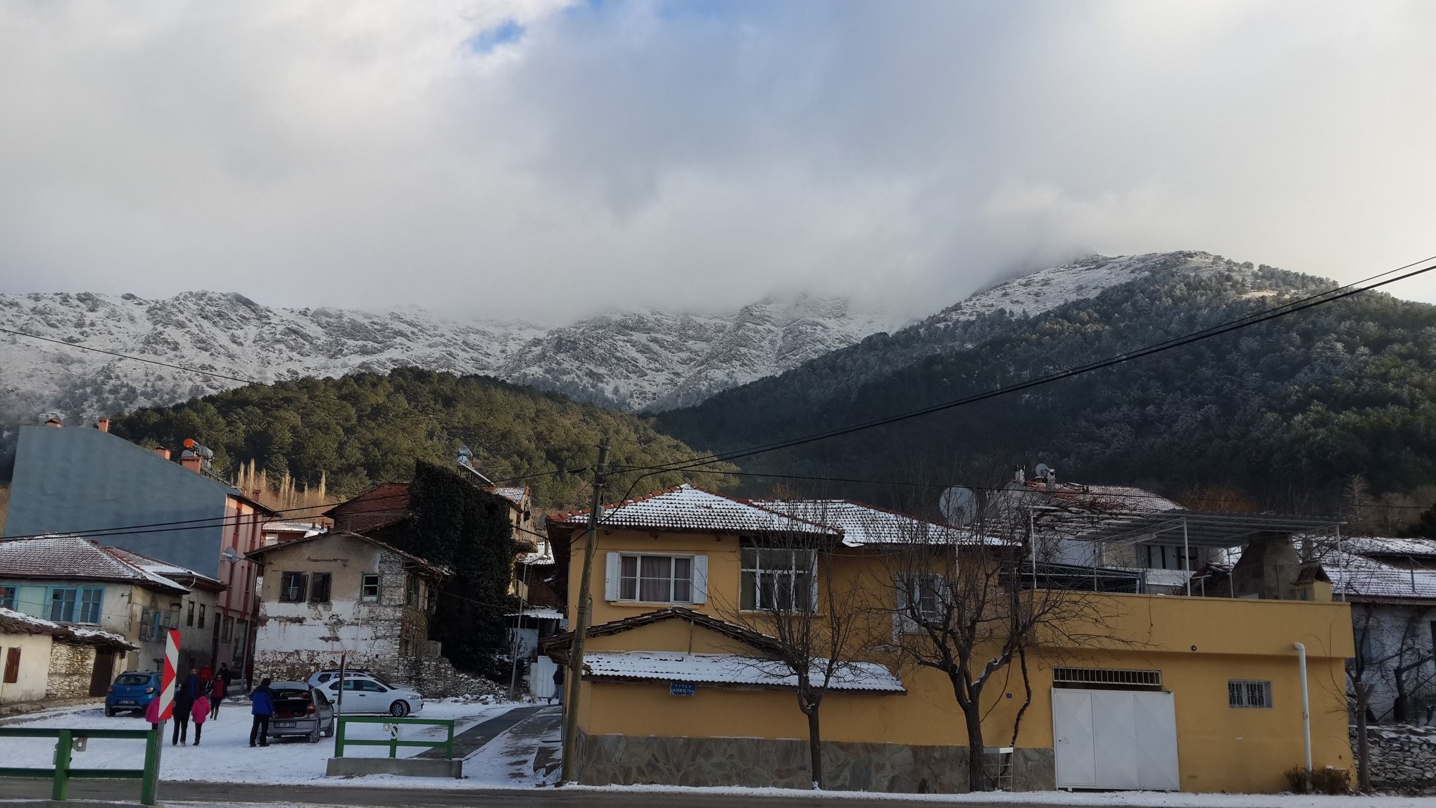 BOZDAĞ KARLA KAPLANDI