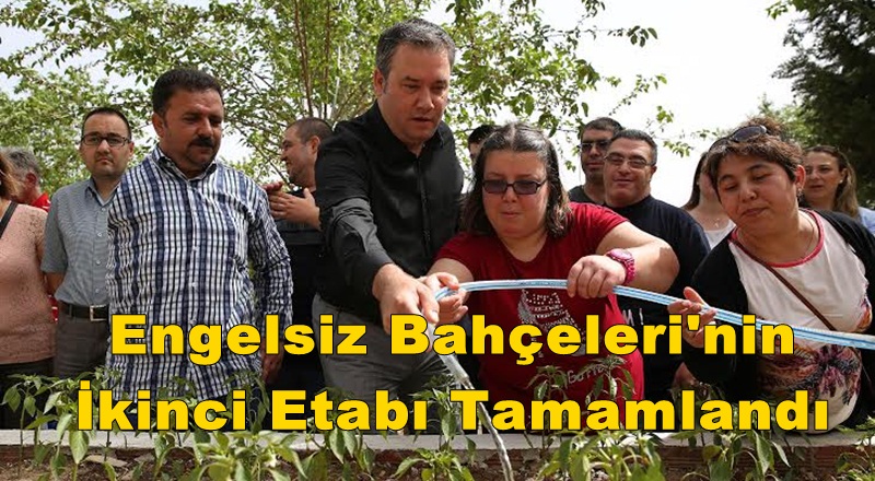 Buca Belediyesi Engelsiz Hobi Bahçelesi'nin 2. Etabı Tamamlandı