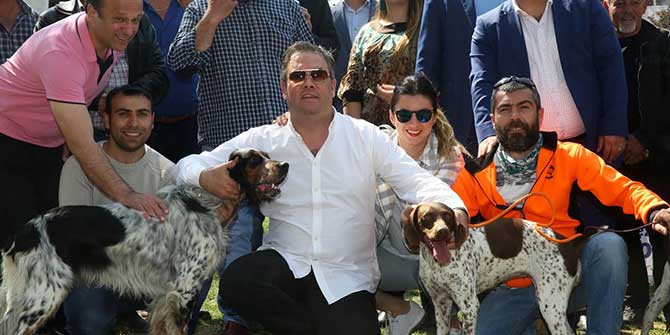 Buca'da Av Köpekleri Yarıştı