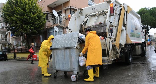 Buca’da çöpler yer altına alınıyor