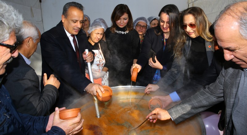 Bu çorbada barış ve kardeşlik var