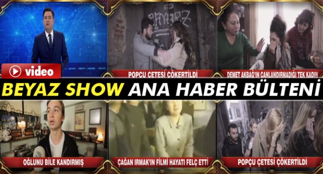 Bu da Beyaz Show Ana Haber Bülteni
