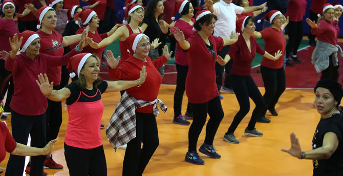 Bu da Yılbaşı Zumbası