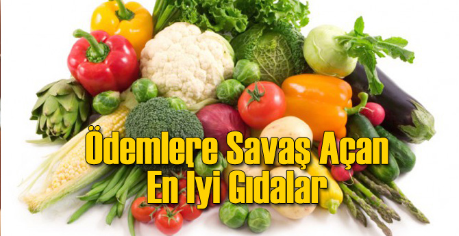 Bu Meyve ve Sebzeler Ödem Söktürüyor