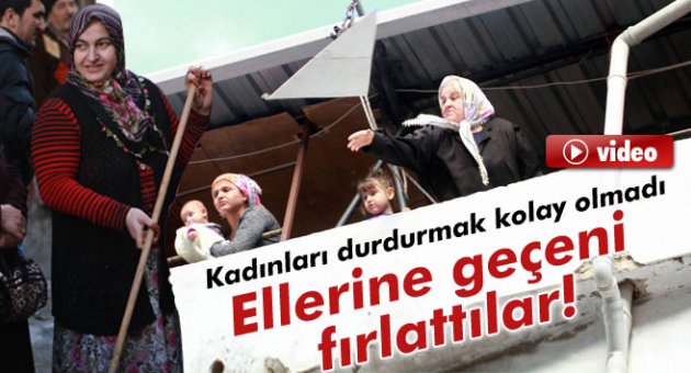 Bursa'da baz istasyonu gerginliği