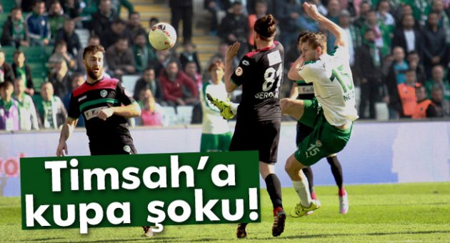 Bursaspor: 1 - Amed Sportif: 2 -Maç özeti-