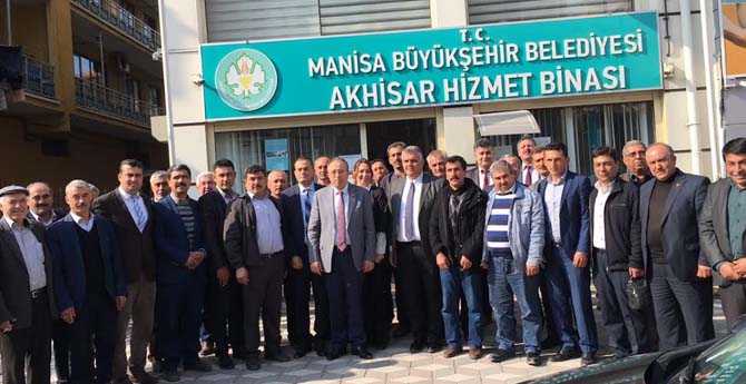 Büyükşehir Akhisarlı Muhtarlarla Buluştu 
