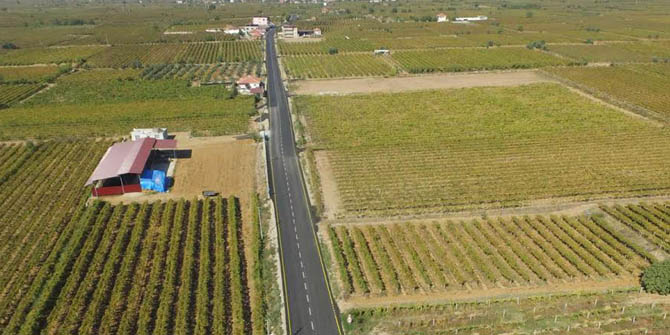 Büyükşehir Alaşehir Yollarına Çalışmayı Tamamladı