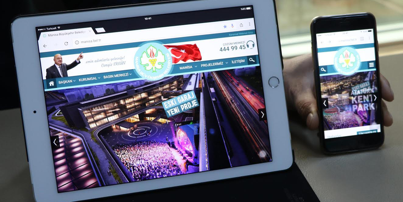 Büyükşehir Belediyesi’nin Web Sitesi Yenilendi
