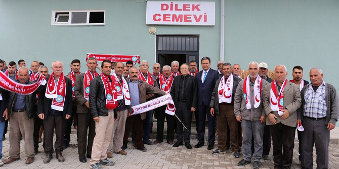 Büyükşehirden Cemevine Destek