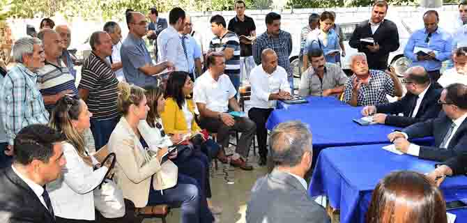 Büyükşehir'den Ödemiş'te Mesai