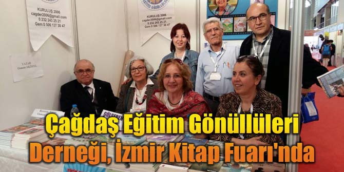 Çağdaş Eğitim Gönüllüleri Derneği, İzmir Kitap Fuarı'nda