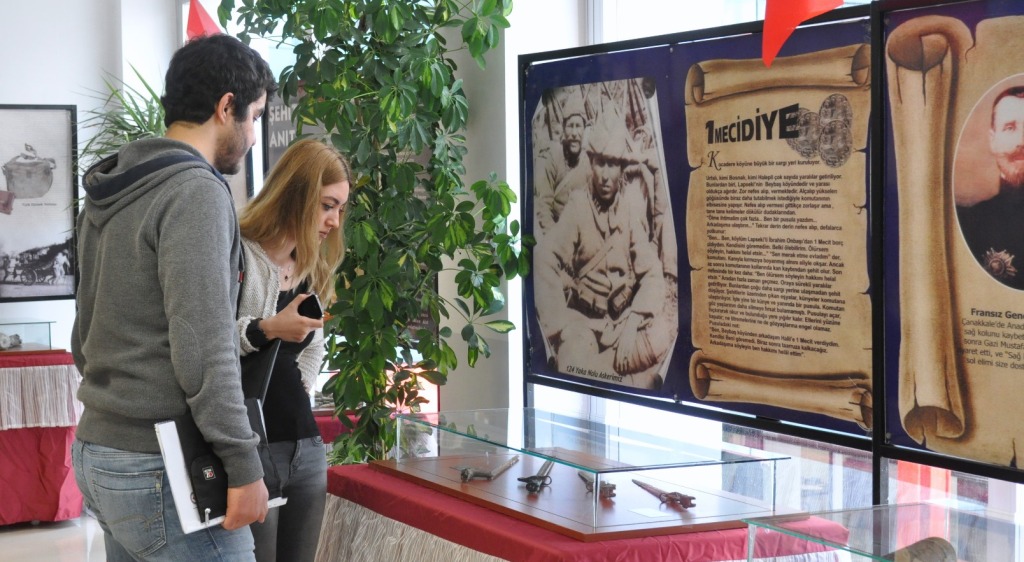 Çanakkale Savaşının izleri İzmir Üniversitesi’nde