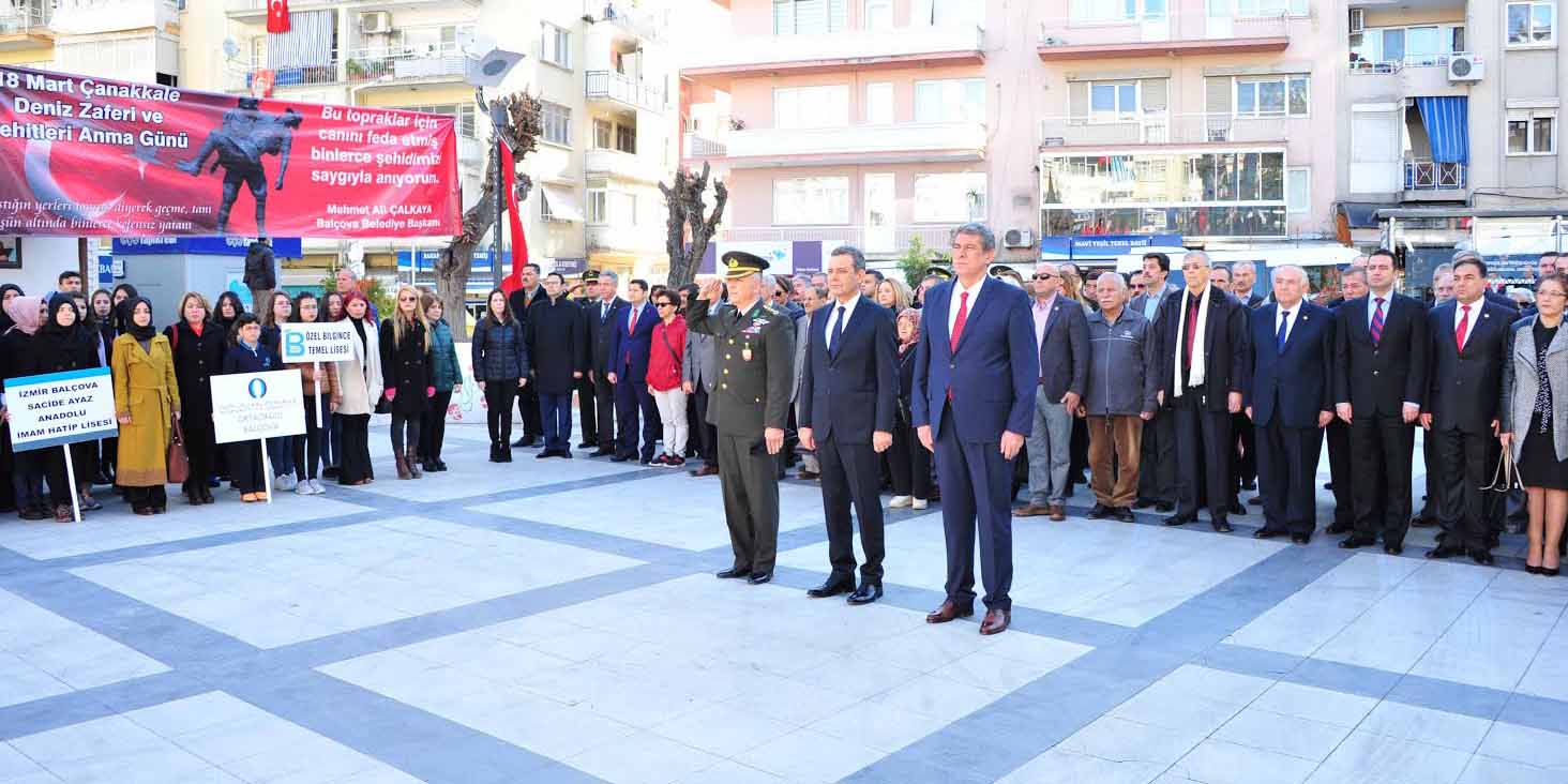 Çanakkale Zaferi Balçova’da kutlandı