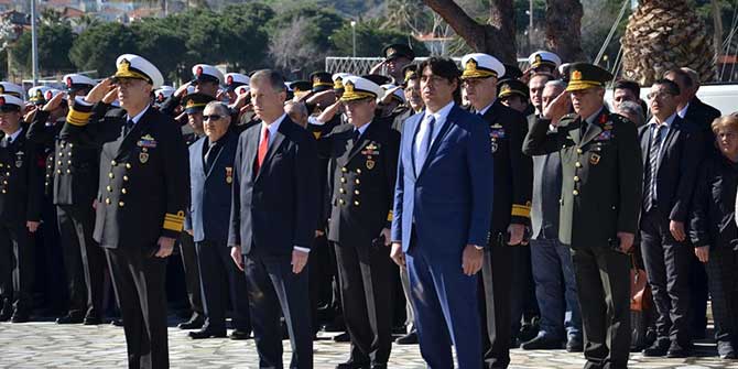 Çanakkale Zaferi ve Şehitler Foça'da Anıldı