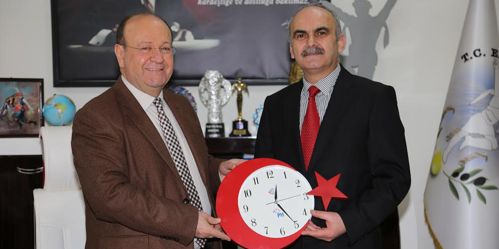 CANDAN'DAN BAŞKAN ÖZAKCAN'A ZİYARET