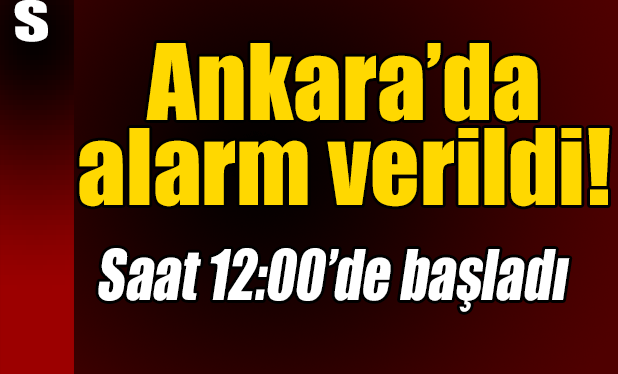 Çankaya Köşkü'nde güvenlik toplantısı yapılıyor