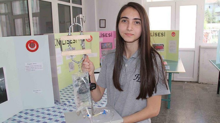 Çankırılı Öğrenciden Serummatik İcadı