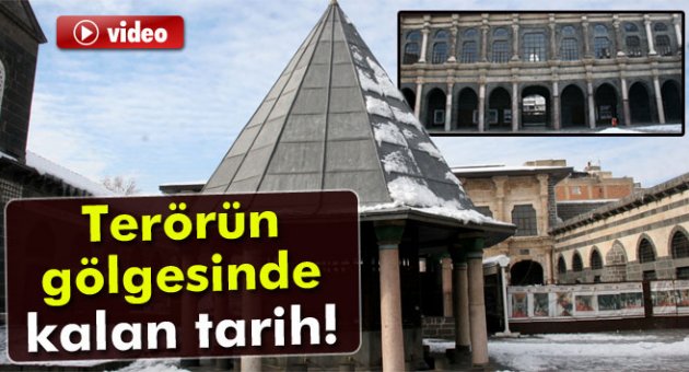Çatışmalardan Ulu Cami de nasibini aldı