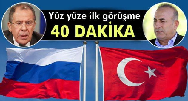 Çavuşoğlu-Lavrov görüşmesi sona erdi