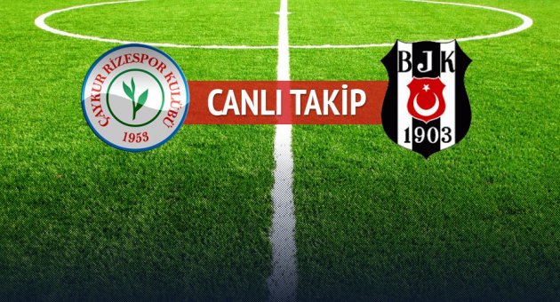 Çaykur Rizespor 0 Beşiktaş 1