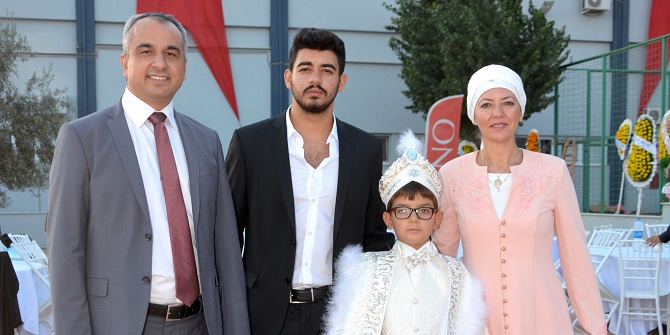 Çelebi ailesinin mutlu günü